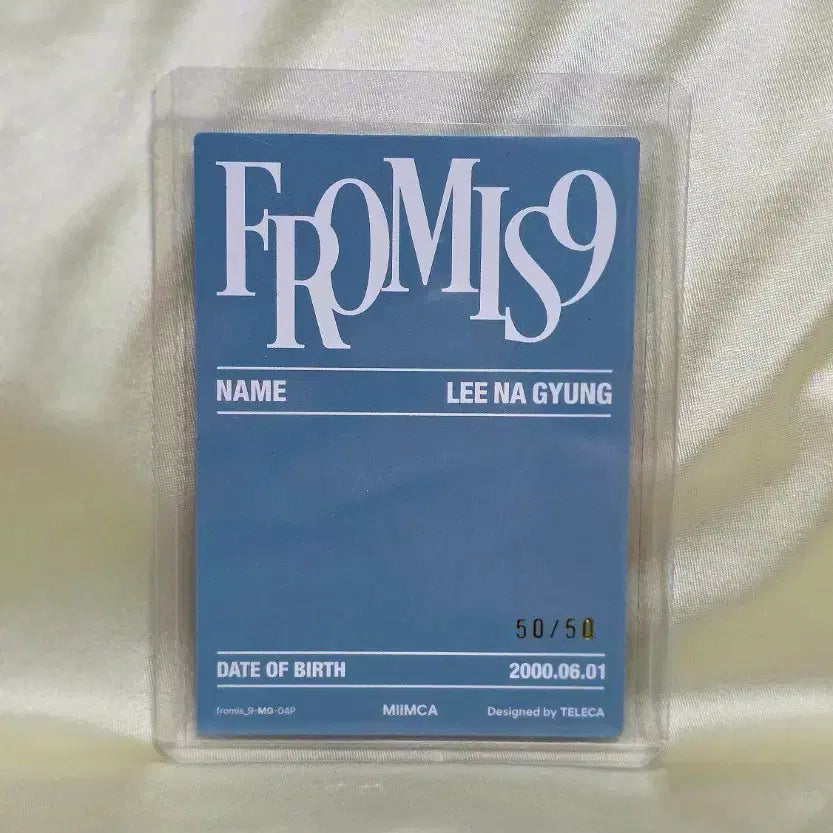 [BUNJANG] fromis_9 Lee Nagyung Limited Edition 50 Magazine Photocard / 프로미스나인 테레카 이나경 50한정 매거진.fromis9