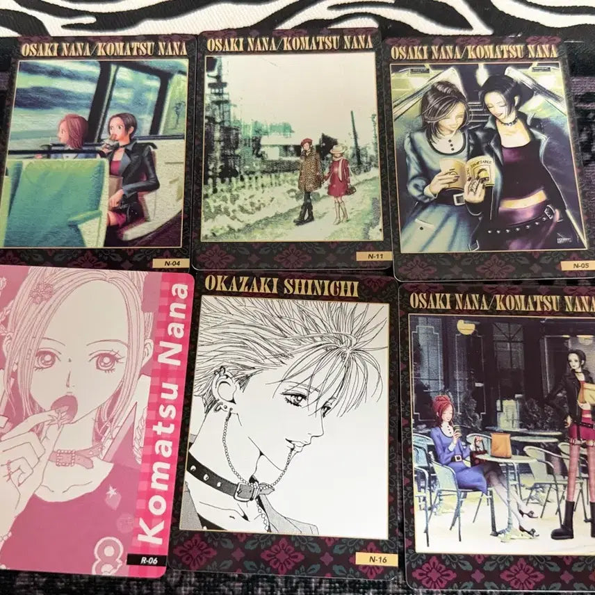 [BUNJANG] Yazawa Ai Nana China Bandai Namco Official Card Collection Set / 야자와아이 나나 중국 반다이남코 공식 카드 컬렉션