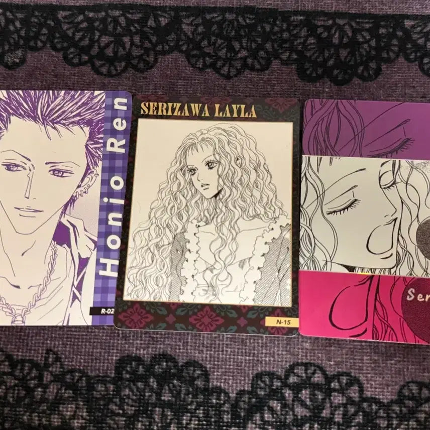 [BUNJANG] Yazawa Ai Nana China Bandai Namco Official Card Collection Set / 야자와아이 나나 중국 반다이남코 공식 카드 컬렉션