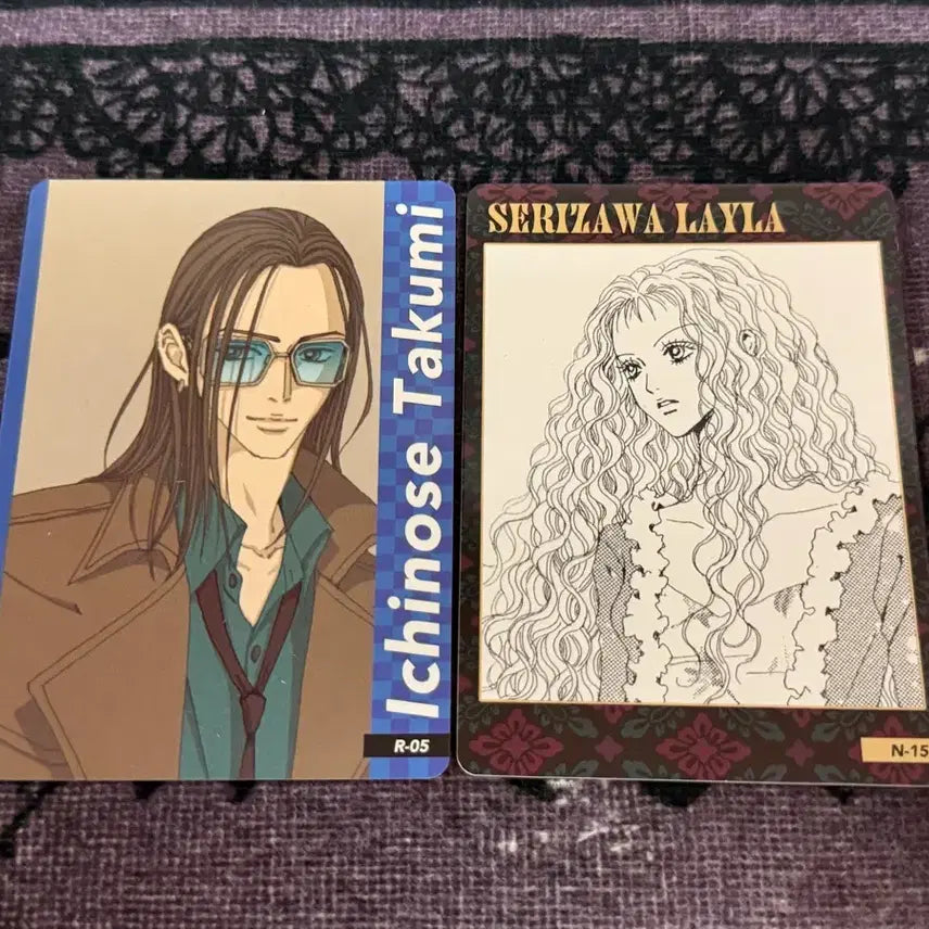[BUNJANG] Yazawa Ai China Bandai Namco Official Card Collection Set / 야자와아이 나나 중국 반다이남코 공식 카드 컬렉션
