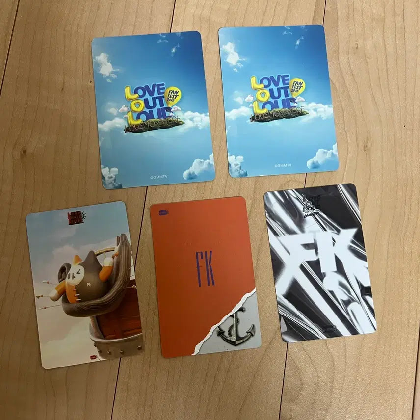 [BUNJANG] GMMTV FirstKhaotung LOL Photocard Set / 찌엠 GMMTV 펏땅 (FirstKhaotung) LOL 포카 세트