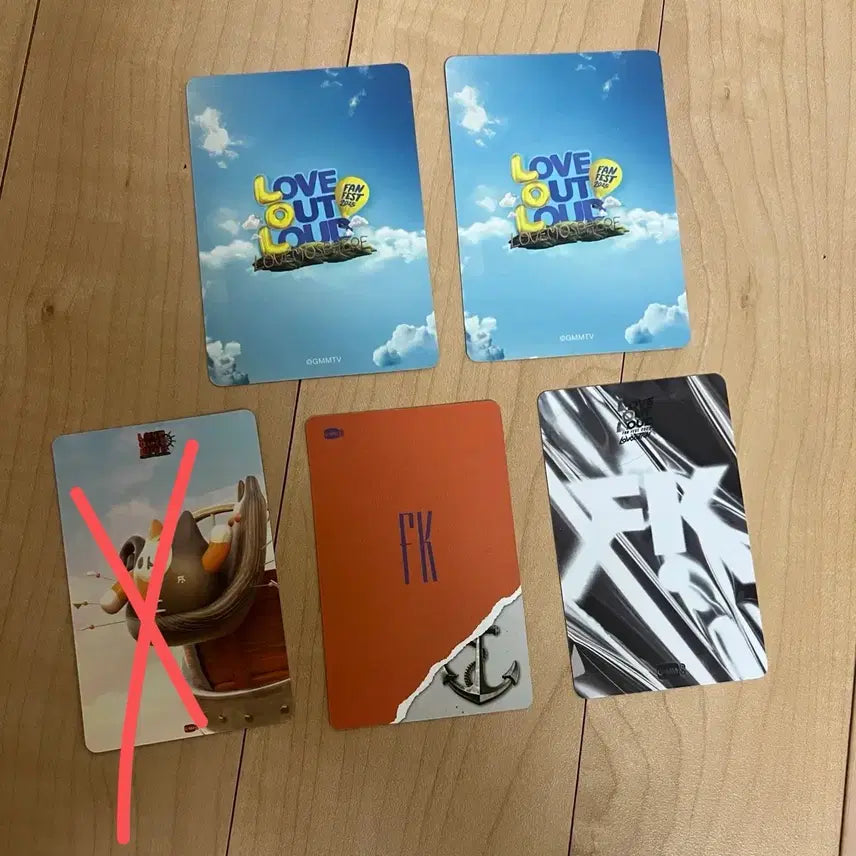[BUNJANG] GMMTV FirstKhaotung LOL Photocard Set / 찌엠 GMMTV 펏땅 (FirstKhaotung) LOL 포카 세트
