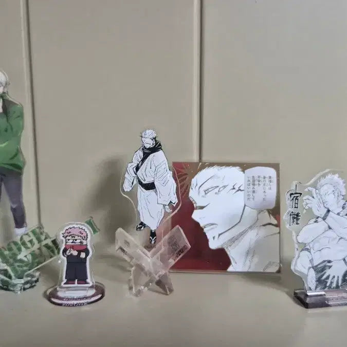 [BUNJANG] Jujutsu Kaisen Sukuna &amp; Inumaki Acrylic Stand Bundle Set / 주술회전 스쿠나,이누마키 아크릴 스탠드 일괄