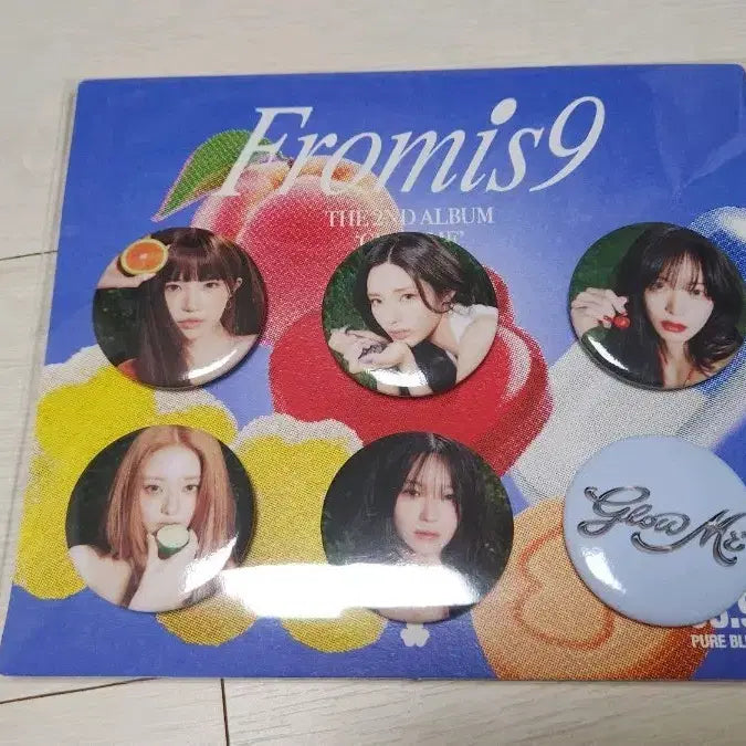 [BUNJANG] fromis_9 2nd Album Glow Me Badge Set / 프로미스나인 2집 앨범 뱃지 세트