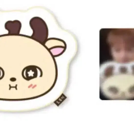 [BUNJANG] Park Jihoon Sosimi Friends Face Cushion Photocard / 박지훈 소심이 프렌즈 페이스 쿠션 팝업 포카 양도