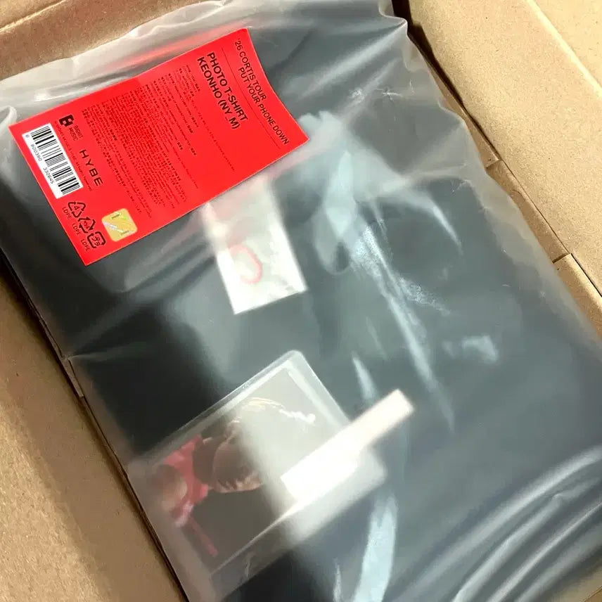 [BUNJANG] Oneus Gunho Kortis Photo T-shirt / 코르티스 포토티셔츠 반팔 건호 M(택포)