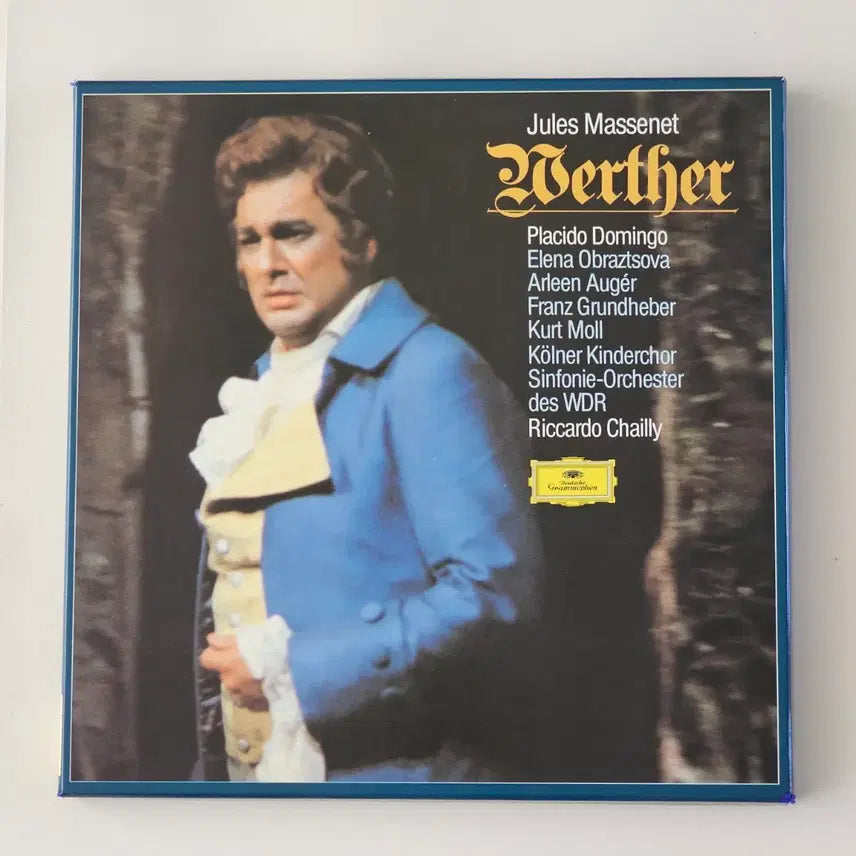 [BUNJANG] Jules Massenet Werther Complete Opera 3LP Box Set Placido Domingo Riccardo Chailly Deutsche Grammophon / 3LP,박스셋트,독일DG] 마스네 오페라 &