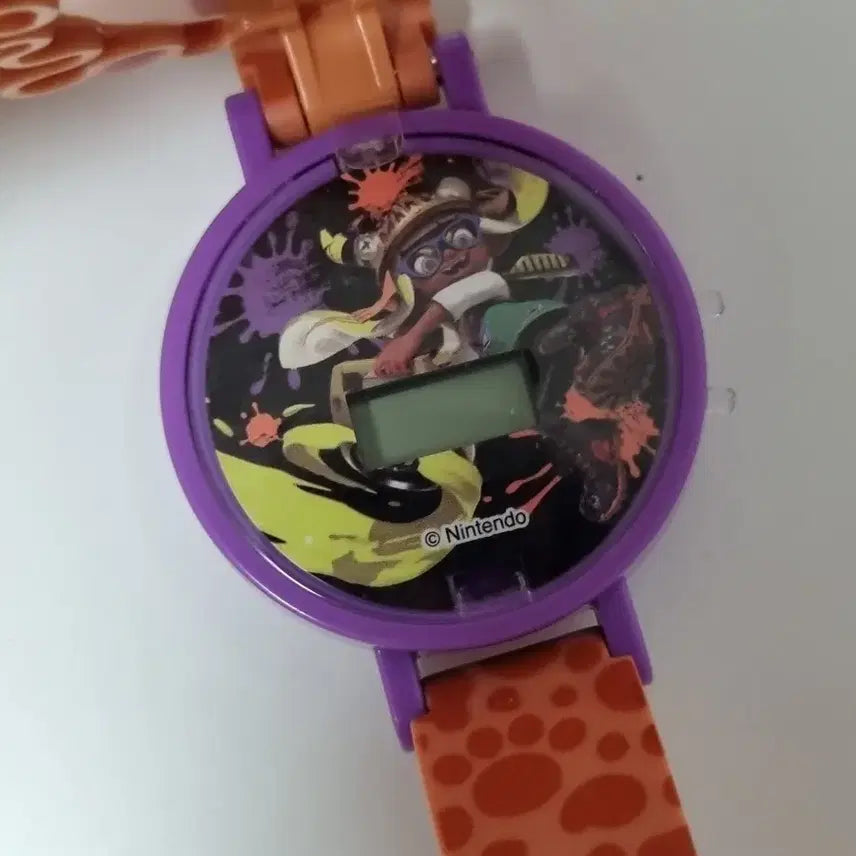 [BUNJANG] Splatoon Gacha Wristwatch (New) / 스플래툰 가챠 손목시계 [새상품]