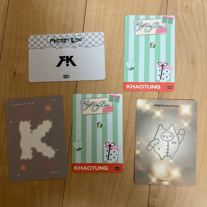 [BUNJANG] GMMTV Khaotung Photocard Set / 찌엠 GMMTV 카오땅 (khaotung) 포카 세트