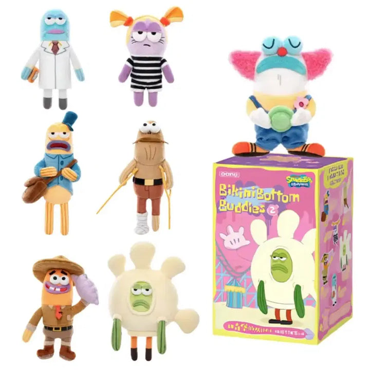 [BUNJANG] SpongeBob SquarePants Bikini Bottom Buddies Figure 2 - Criminal / 스폰지밥 비키니 시티 주민피규어2 정품 범죄자