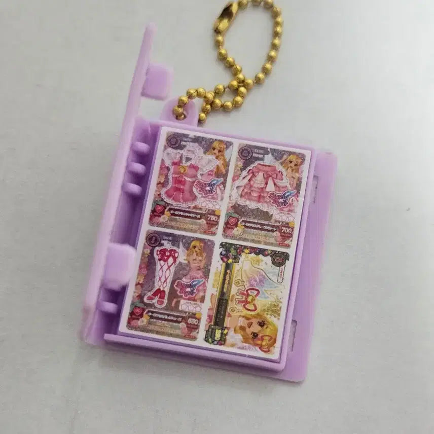 [BUNJANG] Aikatsu! Aikatsu Stars! Binder Gacha Keyring Aurora Kiss / 아이카츠 아이엠스타 바인더 가챠 키링 오로라키스