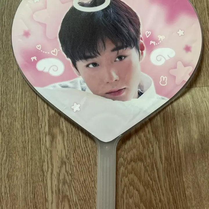 [BUNJANG] Park Ji Hoon Heart Giant Fan Goods Concert Support Tool / 박지훈 하트 우치와 대왕부채 굿즈 콘서트 응원도구