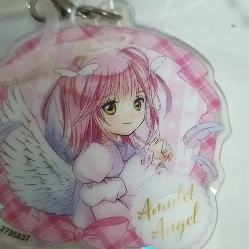 [BUNJANG] Shugo Chara Angel Majirushi Acrylic Keyring Gacha / [새상품] 캐캐체 아무 천사 엔젤 메지루시 아크릴 키링 가챠