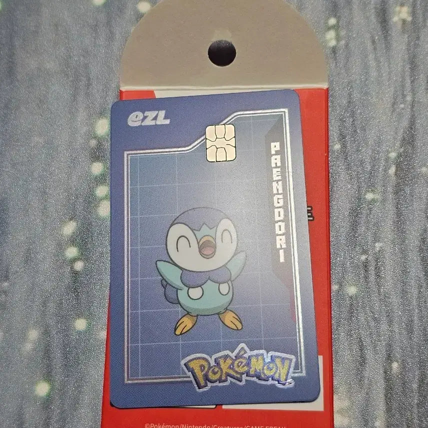 [BUNJANG] Pokemon Eisle Transit Card - Psyduck / 포켓몬 이즐 교통카드 팽도리 팝니다.