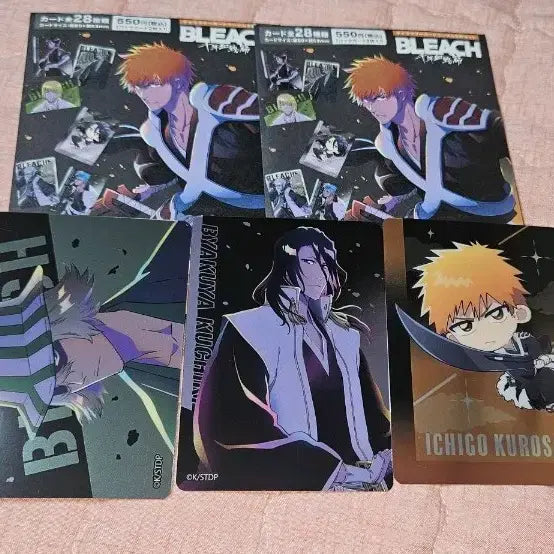 [BUNJANG] Bleach Clear Card Bundle Set / 블리치 클리어카드 (바쿠야 키스케 이치고) 일괄 판매