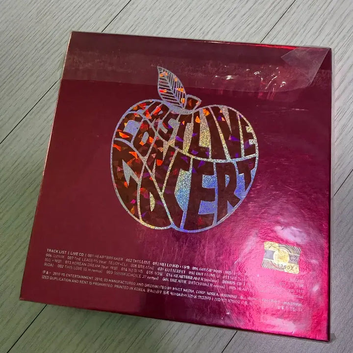 [BUNJANG] G-Dragon 1st Live Concert Album CD / GD 지드래곤 1st Live 콘서트 앨범