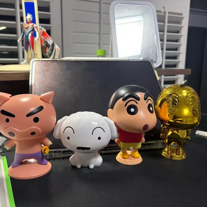 [BUNJANG] Crayon Shin-chan Gacha Figures (Rare Golden Shin-chan Included) / 짱구 가챠 레어 포함