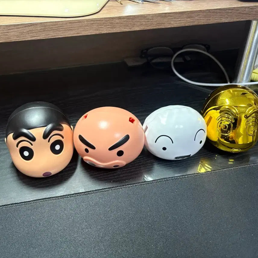 [BUNJANG] Crayon Shin-chan Gacha Figures (Rare Golden Shin-chan Included) / 짱구 가챠 레어 포함