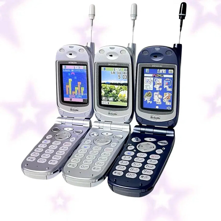 [BUNJANG] Classic Docomo Mockup Flip Phone Y2K Japan Mobile Phone / 고전 도코모 목업폰 렌티큘러 모형폰 폴더폰 일본 핸드폰 휴대폰 y2k docomo