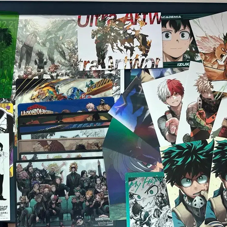 [BUNJANG] My Hero Academia Aizawa Scarf Goods Bundle Set / 나히아 히로아카 아이자와 목도리 지류 굿즈 등등 일괄