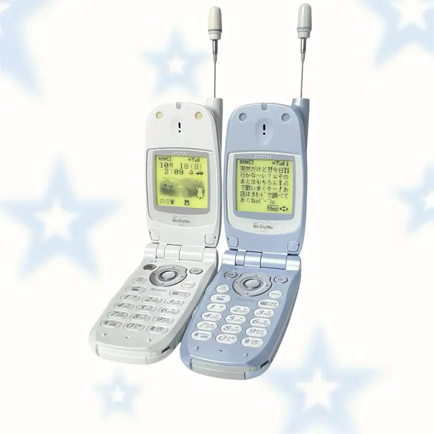 [BUNJANG] Vintage Docomo Mock-up Folder Phone / 고전 도코모 강아지 목업폰 모형폰 폴더폰 일본 핸드폰 휴대폰 y2k docomo