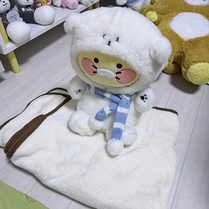 [BUNJANG] Kakao Friends Choonsik Sleeping Blanket / 카카오프렌즈 춘식이 수면담요