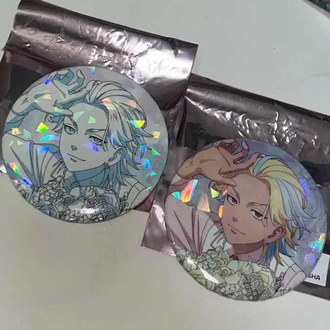 [BUNJANG] DoriBeni Haitani Rindo Wedding Can Badge / 도리벤 하이타니 린도 웨딩 캔뱃지