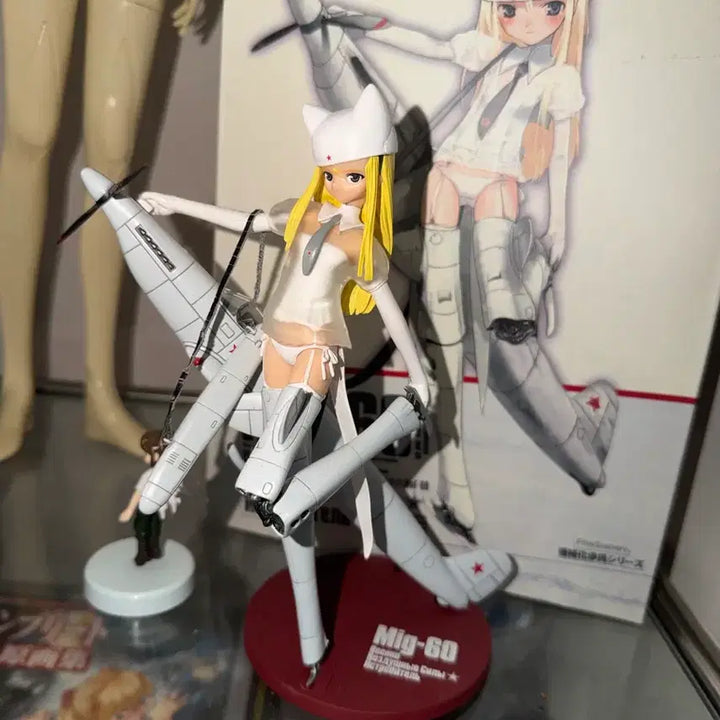 [BUNJANG] Mecha Musume MIG-60 Bishoujo Figure / 급전 고전 미소녀 피규어 메카무스메 mig-60