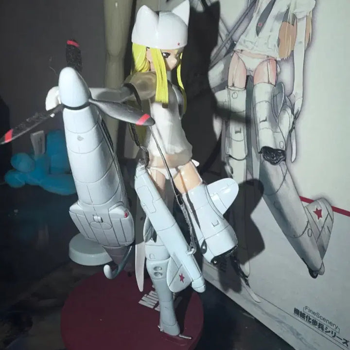 [BUNJANG] Mecha Musume MIG-60 Bishoujo Figure / 급전 고전 미소녀 피규어 메카무스메 mig-60