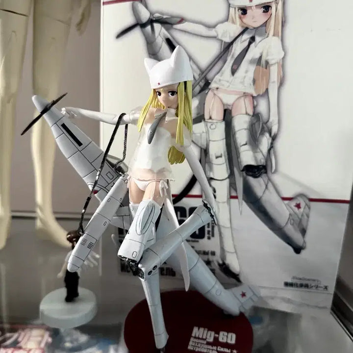 [BUNJANG] Mecha Musume MIG-60 Bishoujo Figure / 급전 고전 미소녀 피규어 메카무스메 mig-60