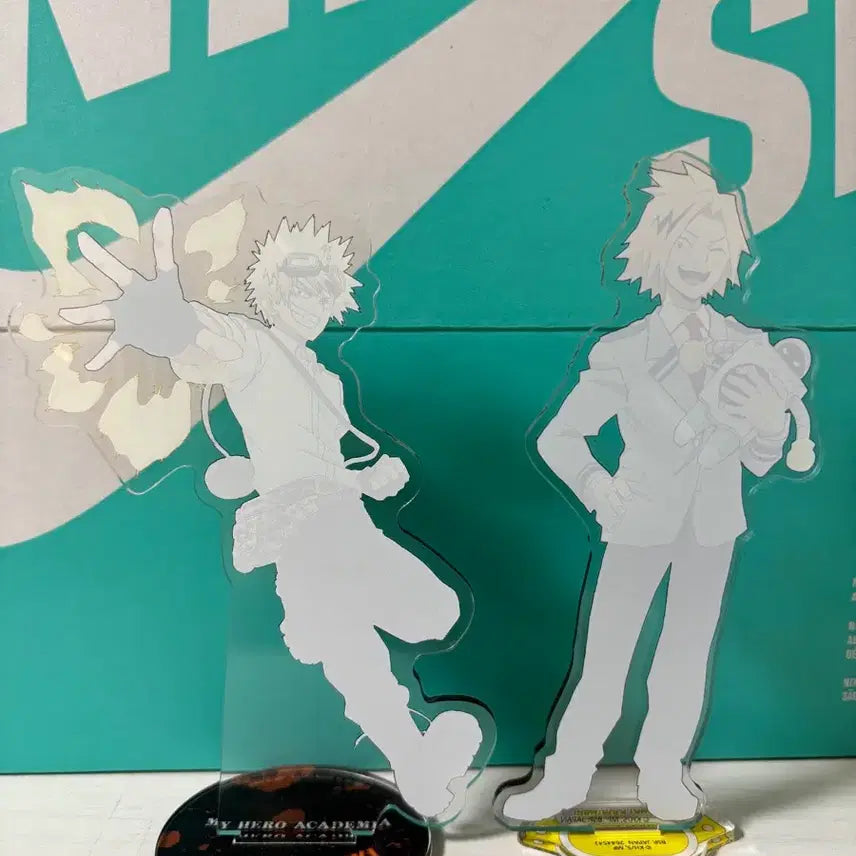[BUNJANG] My Hero Academia Kaminari/Bakugo Acrylic Stand Set / 나의 히어로 아카데미아 아크릴 스탠드 카미나리/바쿠고