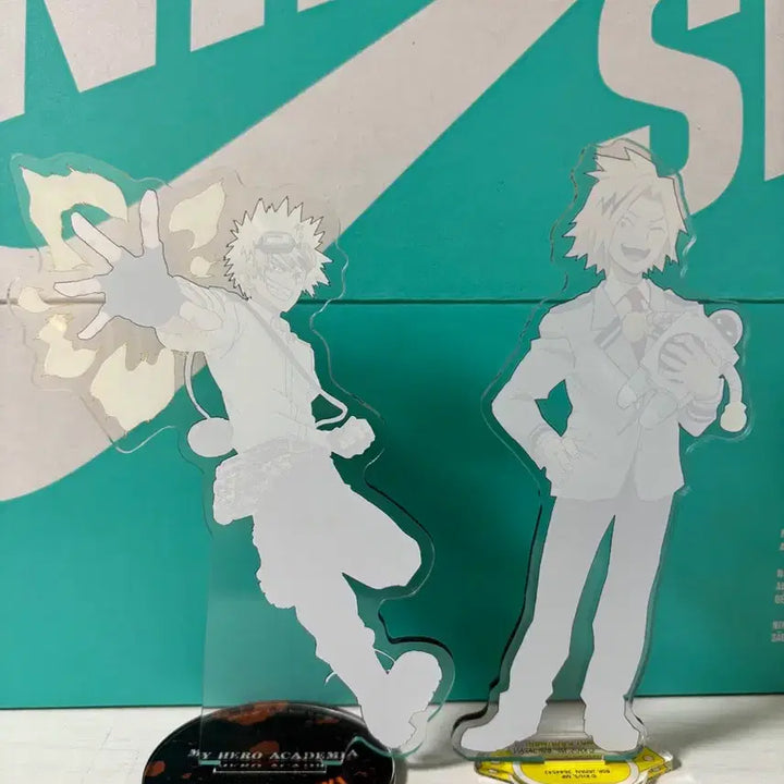 [BUNJANG] My Hero Academia Kaminari/Bakugo Acrylic Stand Set / 나의 히어로 아카데미아 아크릴 스탠드 카미나리/바쿠고