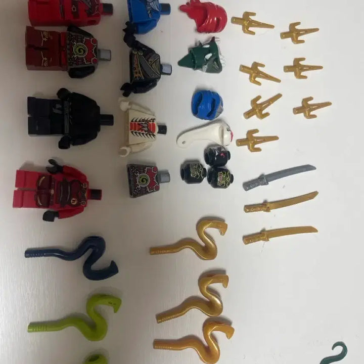 [BUNJANG] LEGO Ninjago Figure Parts Bundle Set / 레고 닌자고 피규어 부품 일괄