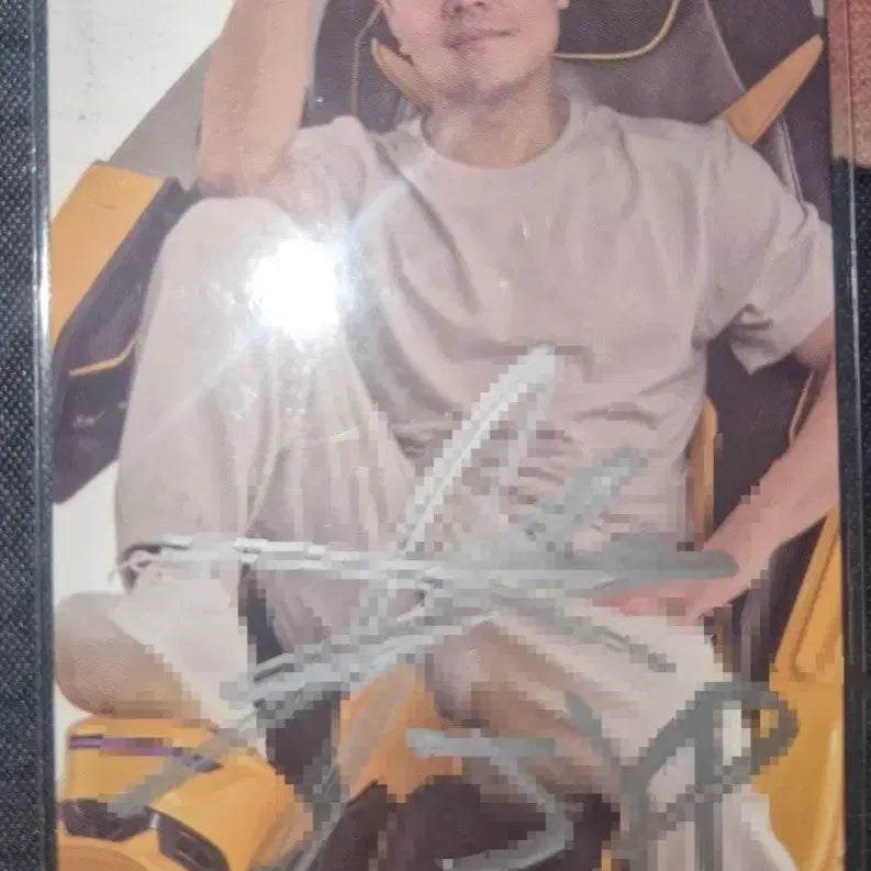 [BUNJANG] JYP Jinyoung Park Signed Official Photocard / JYP 박진영 공방포카 싸인 포카 양도