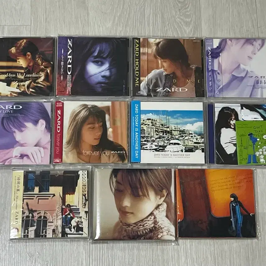 [BUNJANG] ZARD Official Albums 1-11 Japanese Music J-Pop J-Rock Bundle Set / ZARD 자드 정규앨범 11장 일본음악 JPOP JROCK 판매합니다