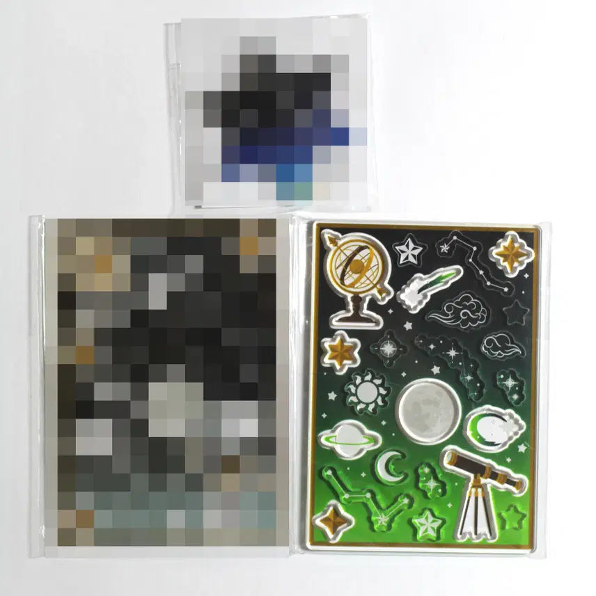 [BUNJANG] Fukuya Twinkle Night Parts Set D-5 (Green) - Sealed / [미개봉] 온라인 쿠지 후쿠야 트윙클 나이트 파츠 세트 D상 D-5 그린