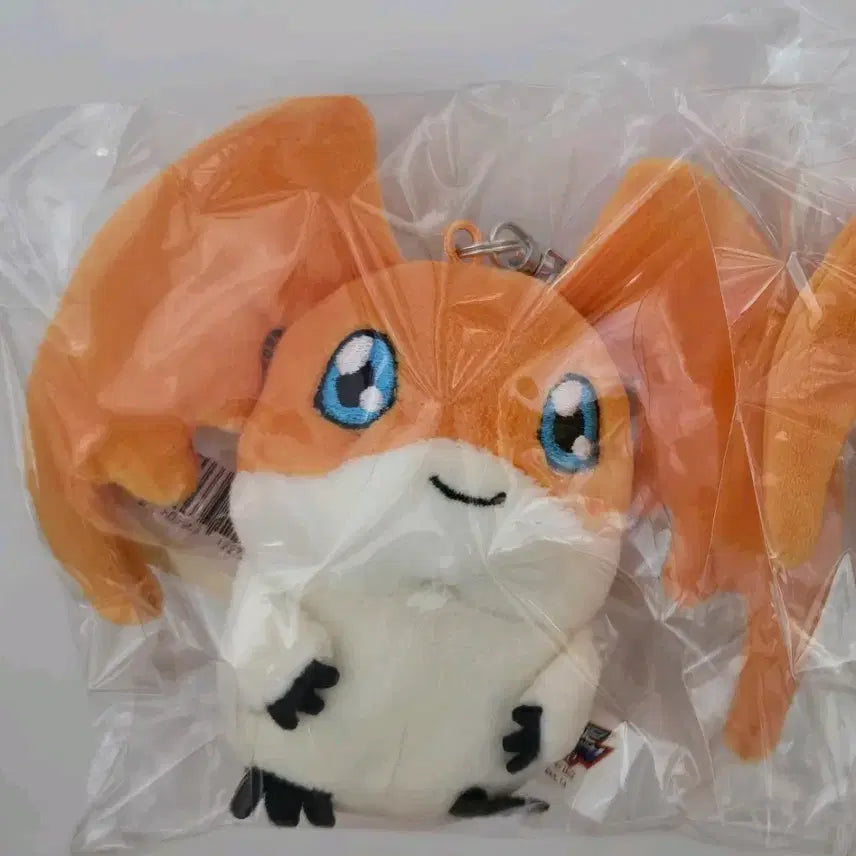 [BUNJANG] Digimon Patamon Keyring 8cm Plush Doll / [새상품]디지몬 파닥몬 키링 8cm 인형