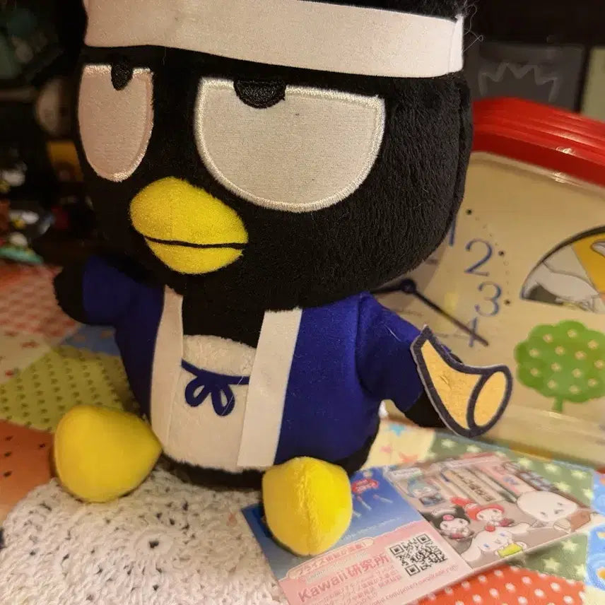 [BUNJANG] Sanrio Badtz-Maru Medium Doll "Summer Festival Matsuri Yukata" (2023) / 2023) 배드바츠마루 여름 축제 마츠리 유카타 중형 인형 산리오 고전