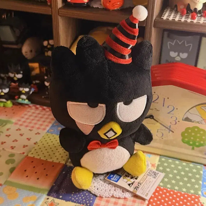 [BUNJANG] Sanrio Badtz-Maru Party Plush 22cm (Vintage) / 배드바츠마루 파티 인형 22cm 산리오 고전