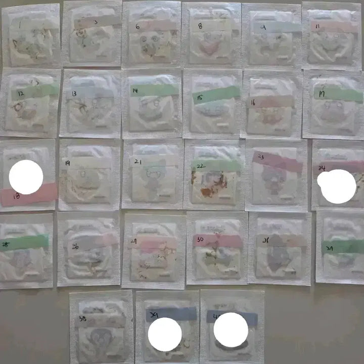 [BUNJANG] HooHooLEE Sealed Individual Stickers for Sale / 후후이 띠부씰 미개봉 개별 판매