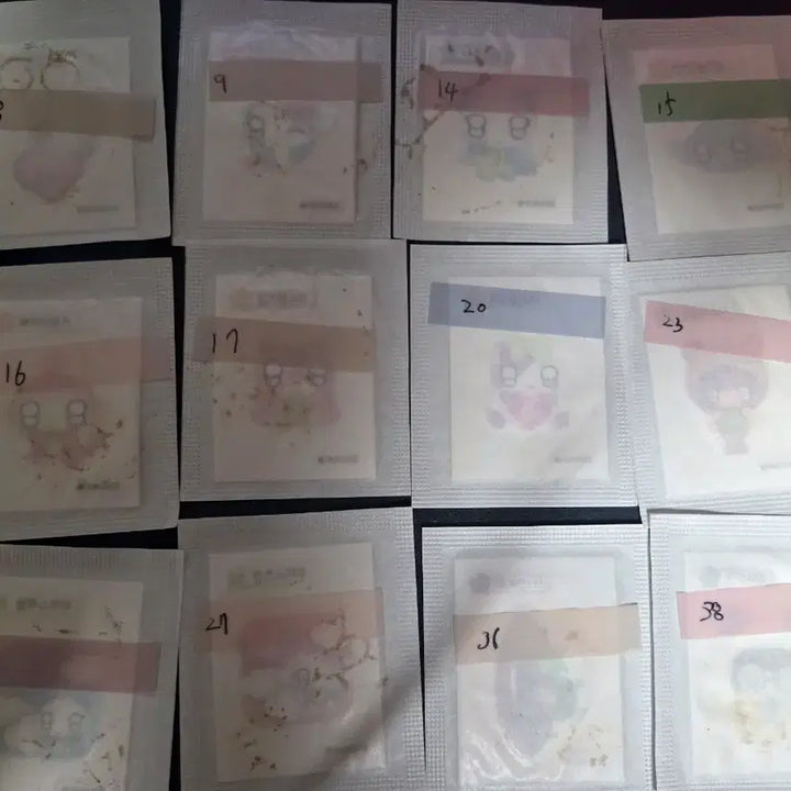 [BUNJANG] HooHooLEE Sealed Individual Stickers for Sale / 후후이 띠부씰 미개봉 개별 판매