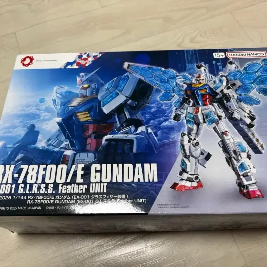 [BUNJANG] Bandai Spirits Gundam RX-78F00/E 1/144 EX-001 Glass Feather Unit / 건담 RX-78F00/E /144 EX-001 글래스페더 유닛