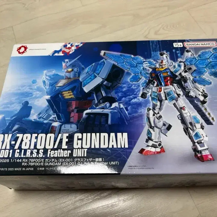 [BUNJANG] Bandai Spirits Gundam RX-78F00/E 1/144 EX-001 Glass Feather Unit / 건담 RX-78F00/E /144 EX-001 글래스페더 유닛