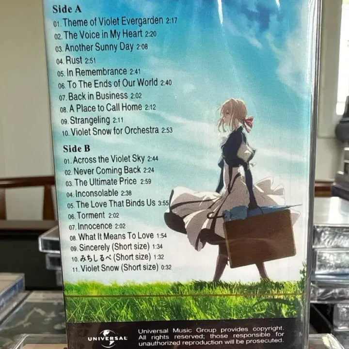 [BUNJANG] Violet Evergarden OST Automemories Limited Edition Cassette Tape / 바이올렛 에버가든 OST - Automemories 카세트 테이프