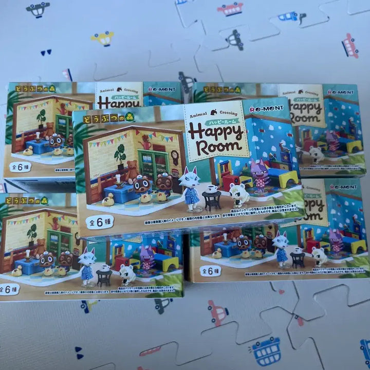 [BUNJANG] RE-MENT Animal Crossing Happy Room Collection Full Box (Excluding Cat) / 동물의 숲 해피룸 리멘트(고양이제외 풀박)