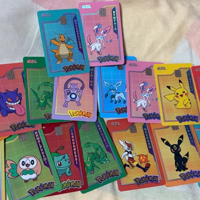 [BUNJANG] Pokemon Transportation Card Bundle Set / 포켓몬 교통카드 일괄 세트