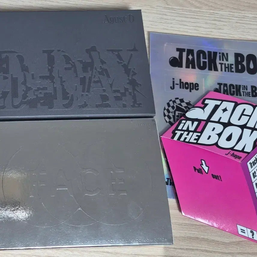 [BUNJANG] BTS Jimin, Suga, J-Hope Solo Album Bundle Set / BTS 지민 슈가 제이홉  솔로앨범 일괄판매