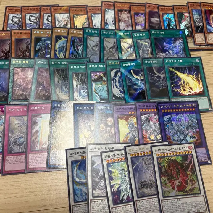 [BUNJANG] Original Stone White Dragon Deck (Near Complete) / 한판 원석백룡 거의 완덱