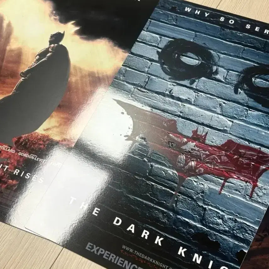 [BUNJANG] The Dark Knight Trilogy IMAX Poster Set (A3) - The Dark Knight Rises, The Dark Knight, Batman Begins / [3종세트-초희귀한정판]영화 배트맨 다크나이트 라이즈 비긴즈 아이맥스 IMAX 포스터(A3) 3종 일괄 세트