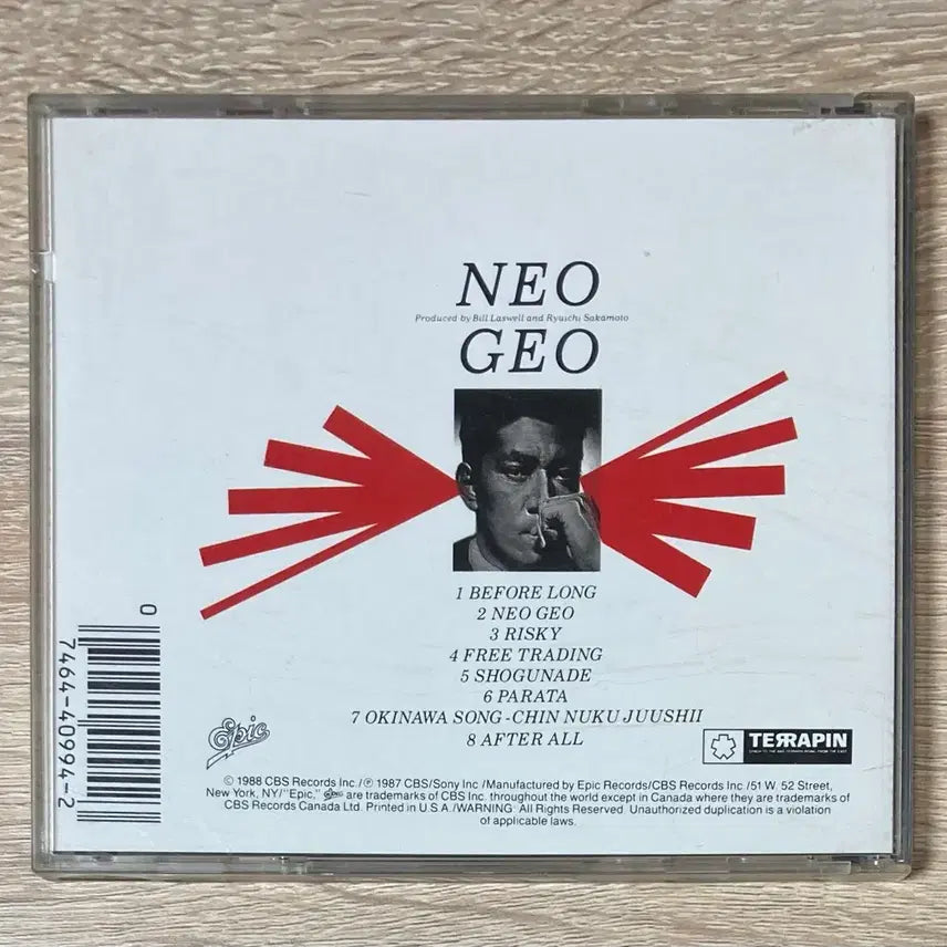 [BUNJANG] Ryuichi Sakamoto Neo Geo CD / 류이치 사카모토 - Neo Geo CD 판매